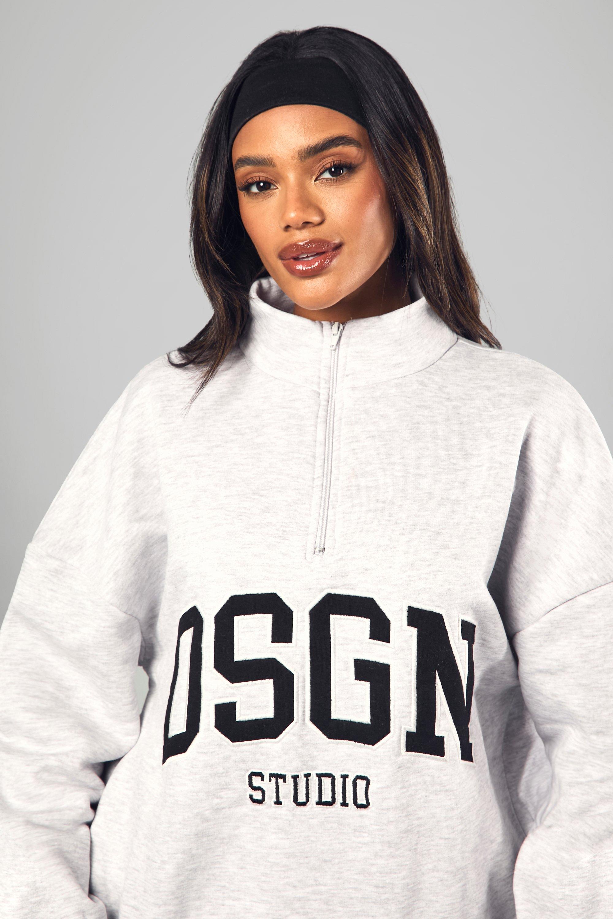 White best sale sweatshirt boohoo